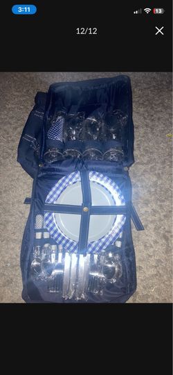 picnic backpack set