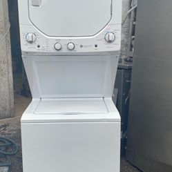 GE 24” Gas Stackable Washer And Dryer