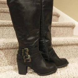 New Women's Size 12 W Black Torrid Boot.Wide Width and a  ...20" Opening [Retail $100]