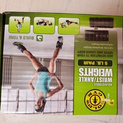 NEW in Box Ankle Wrist Weights Gym Workout Health