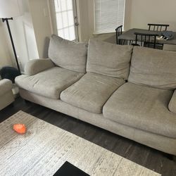 Large Couch With Companion