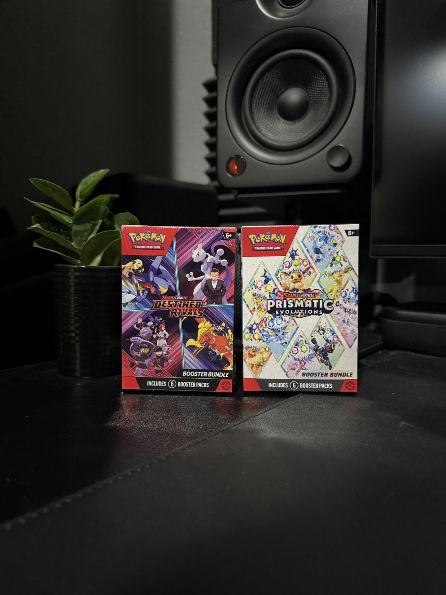 Brand New! Pokemon TCG Scarlet & Violet Prismatic Evolutions & Destined Rivals Booster Bundle