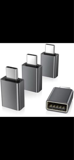 USB-C Male to USB-A Female 3.0 Adapter – 3 Pack