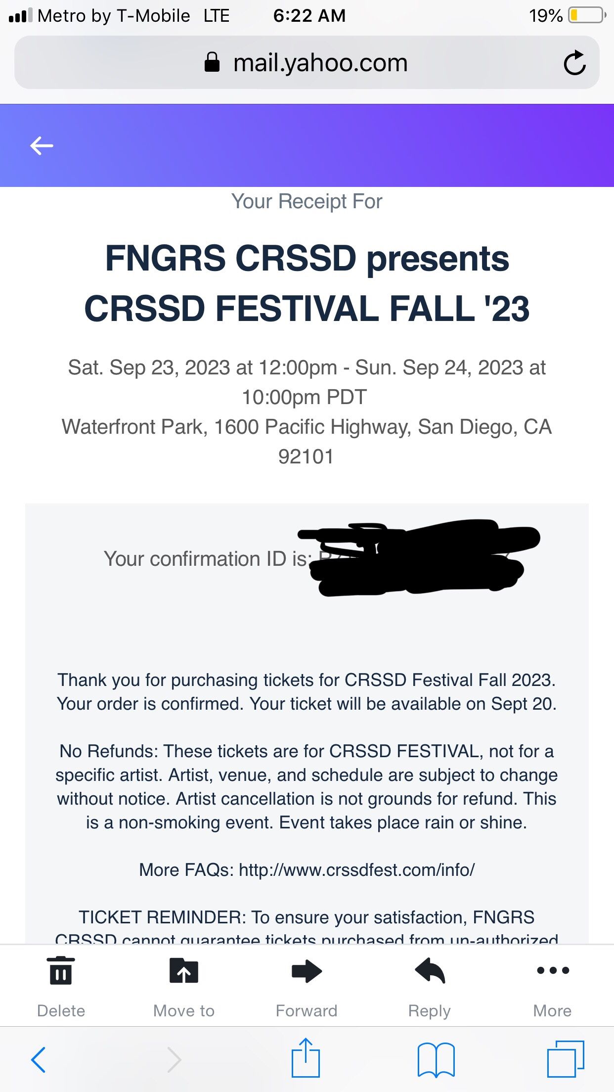 Crssd 2 Day Ticket