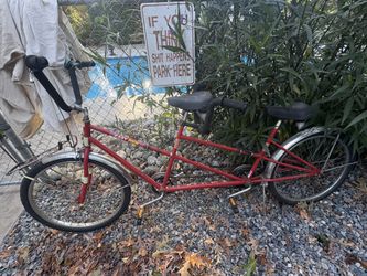 Two seater bicycle