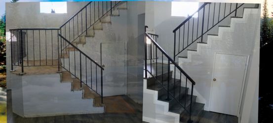 Trabajo de piso laminado