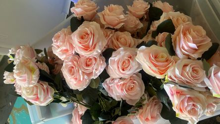 Artificial flower pink