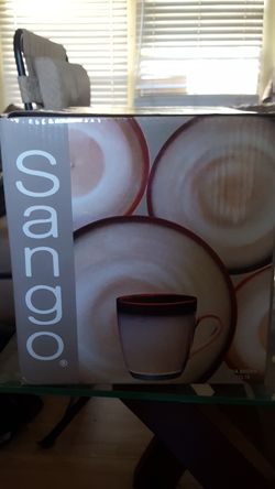 Sango plate set 16 pieces