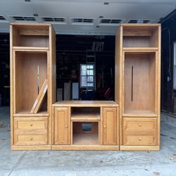 Free Bookshelf and TV Stand
