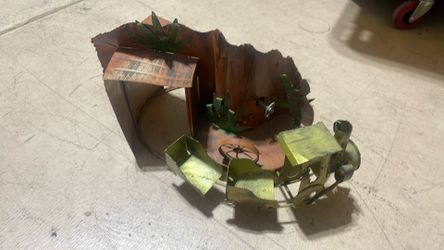 Antique music carousel