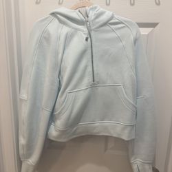 Light blue Scuba Cropped NWOT