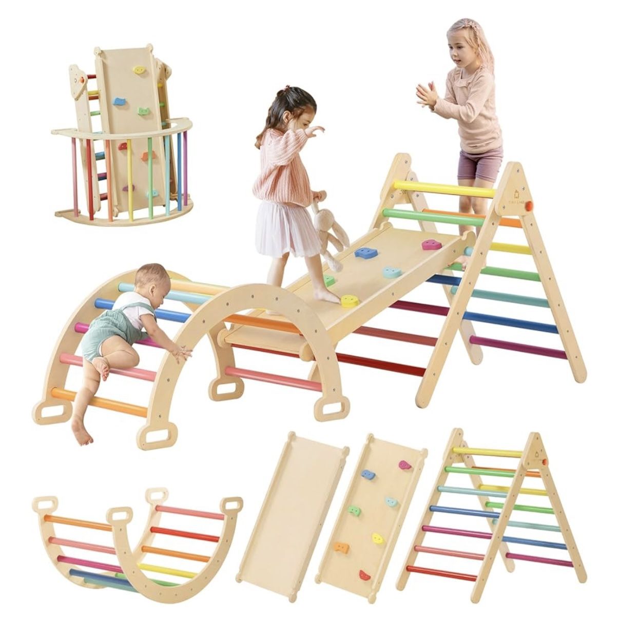 Tiny Land Pikler Triangle Set