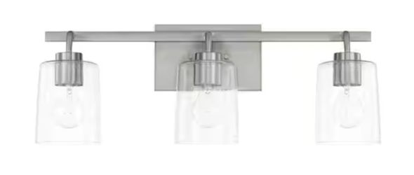 Capital Lighting Greyson 3 Light 25" Wide Bathroom Vanity Light