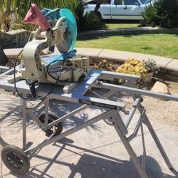 Makita 12" Compound Miter SAW and RIGID stand $500