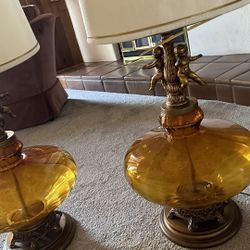 Antique Table Lamps 