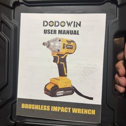 Heavy-Duty Brushless Impact Wrench + Accessories