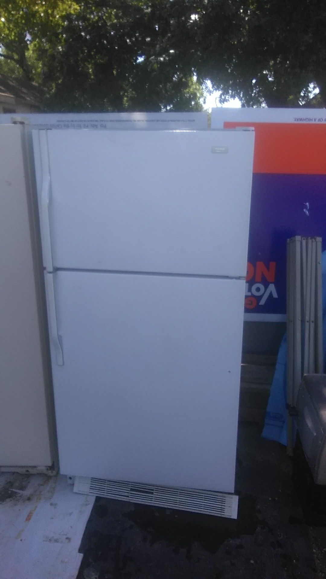 Used Admiral designer series refrigerator