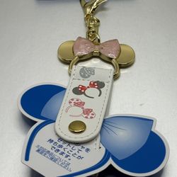Tokyo Disney Resort Minnie Mouse Headband Holder White Strap from Japan.