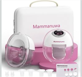 Electric Breast Pump - Lightweight, Portable, & Hands-Free with Baby Mouth Technology - BPA-Free, 4 Modes, 9 Levels - Elevate Your Breastfeeding Style