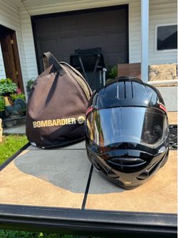 Bombardier Snowmobile Helmet