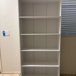New White Bookcase 