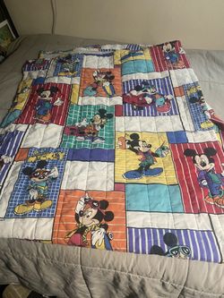 Vintage Mickey Mouse Blanket 
