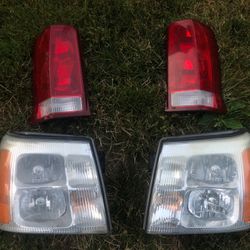2003-2006 OEM CADILLAC ESCALADE L+R Head/tail Light Housings Plus Factory Wheels And Tires!!