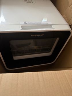 Countertop Portable Dishwasher White