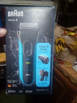 Braun mens cordless electric shaver