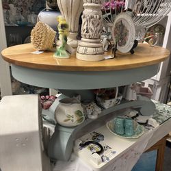 Newly Refinished Oval Coffee Table 