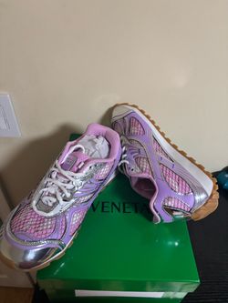 Bottega Veneta Orbit Sneakers Pink Lavender