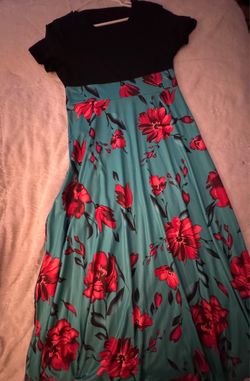 Romantic Floral Flowy Dress ✨
