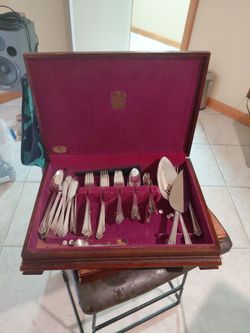 Flatware silver plated
