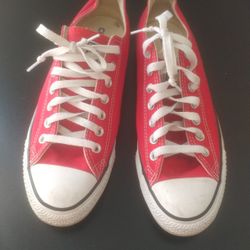 Red converse