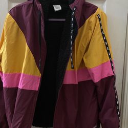 $10 Pink jacket xs/s Sherpa Windbreaker 