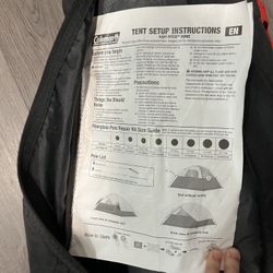 6 Person Tent And Sleeping Bags