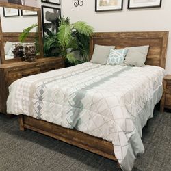 Queen 4pc Bedroom Ser With Mattress