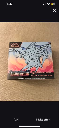 Pkc  Chaos Rising ETB