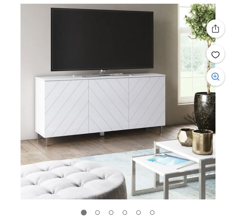 White Console Table/ Sideboard