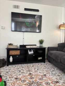 Black entertainment center