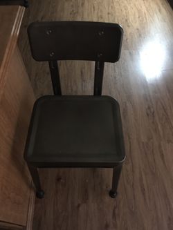 Metal chairs