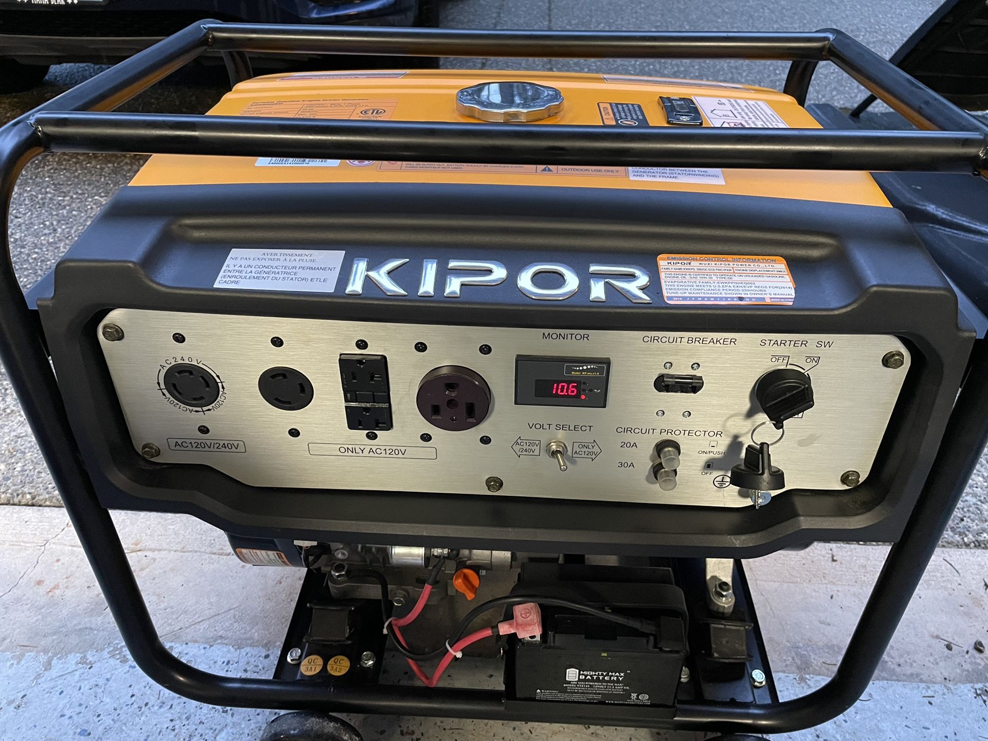 Generator 6,500 Watt