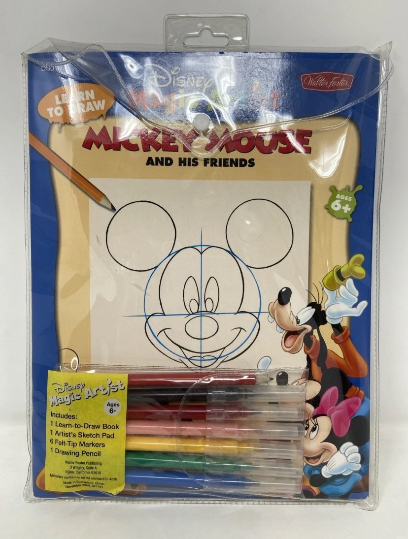 Walt Disney Magic Artist Learn To Draw Mickey Mouse And His Friends