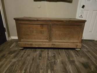 Antique Cedar Chest Trunk