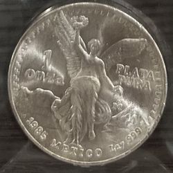 1985 Libertad 1oz Silver