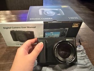 4K Digital Camera with Box