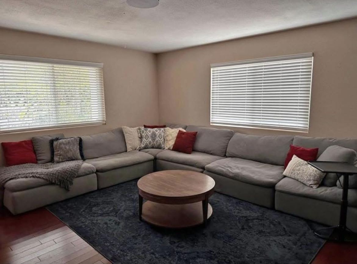 Gray Bobs Dream Modular Cloud Couch Sectional