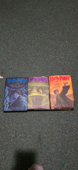 Harry Potter Hardcover Books Set of 3
