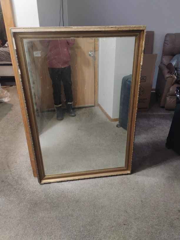 Antique Standing Mirror