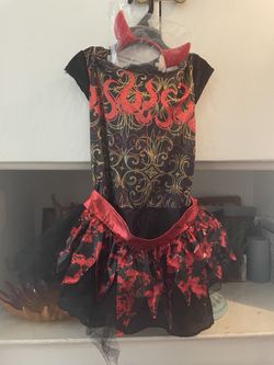 Little Girl Devil Costume